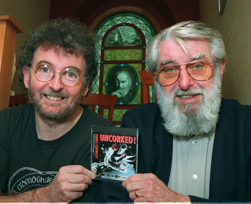 Jimmy Crowley with Ronnie Drew