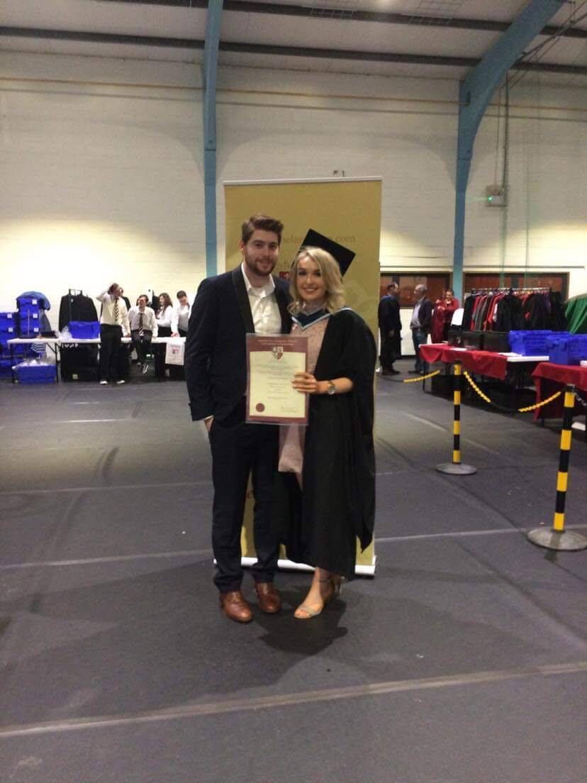 Clodagh O'Mahony and Jamie Roche. Clodagh O'Mahony and Jamie Roche.