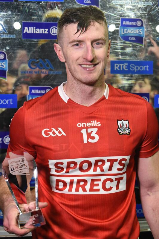 A Happy Patrick Horgan with his Man of the Match Trophy after his display against Galway in the Allianz Hurling League Div 1A Round 4 at Pairc Ui Chaoimh pic George Hatchell A Happy Patrick Horgan with his Man of the Match Trophy after his display against Galway in the Allianz Hurling League Div 1A Round 4 at Pairc Ui Chaoimh pic George Hatchell