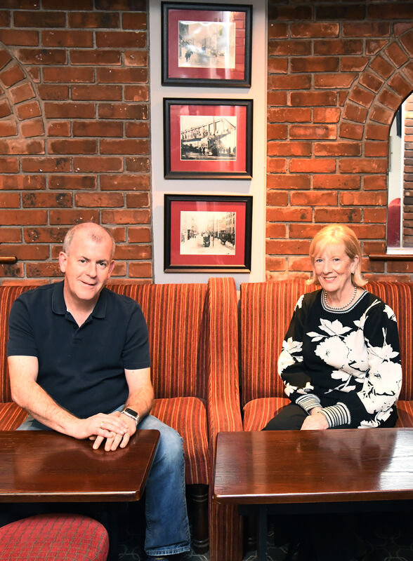 Laura Coffey and her son Michael in their family bar, Annie Mac's, Denroches Cross, Bandon Road, Cork. Picture: Denis Minihane. Laura Coffey and her son Michael in their family bar, Annie Mac's, Denroches Cross, Bandon Road, Cork. Picture: Denis Minihane.