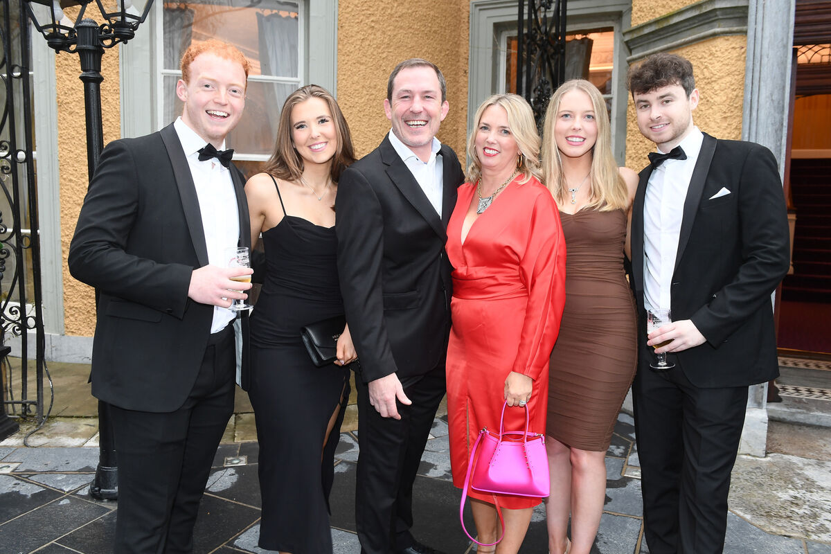 Colin O'Flynn, Abbie , Jim ,Fiona and Megan Cuttriss and Mark Dwyer at the CBA presidents dinner and Cork business of the year awards at The Vienna Woods hotel . Picture; Eddie O'Hare Colin O'Flynn, Abbie , Jim ,Fiona and Megan Cuttriss and Mark Dwyer at the CBA presidents dinner and Cork business of the year awards at The Vienna Woods hotel . Picture; Eddie O'Hare