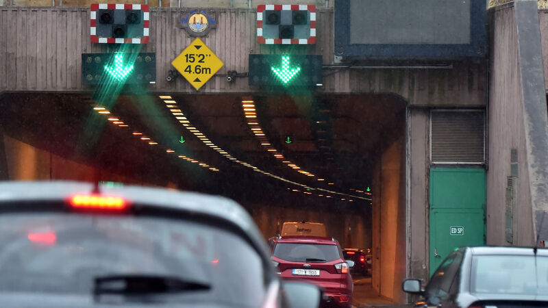 ‘False over-height detections’ made by recently installed equipment at Jack Lynch Tunnel