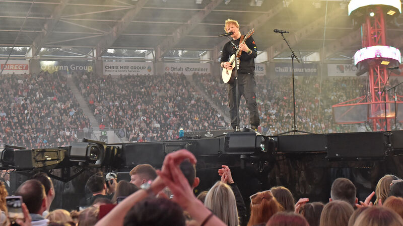 Pictures: 35,000 fans flood Páirc as Ed kicks off Cork leg of tour