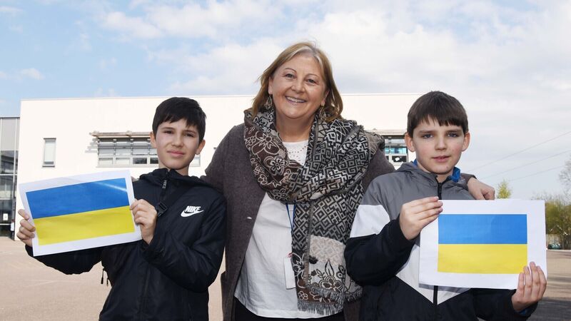Cork city primary school welcomes 16 Ukrainian pupils