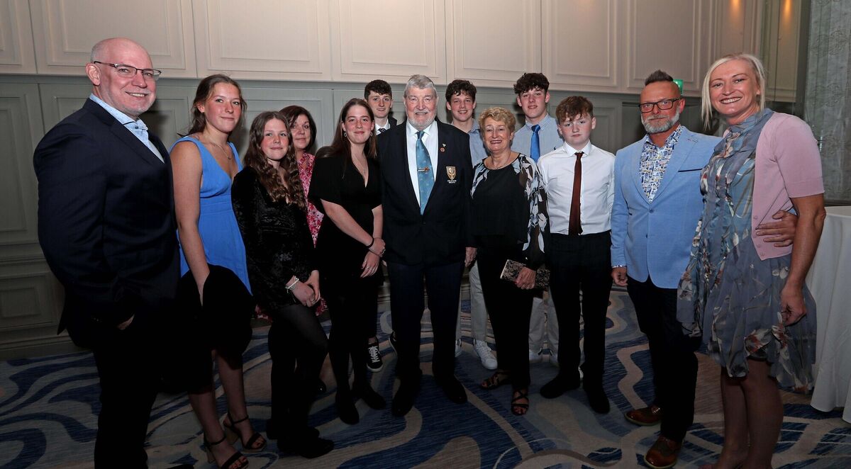 Don Murray (centre) former Irish junior, senior and heavyweight boxing champion with his family. Picture: Jim Coughlan. Don Murray (centre) former Irish junior, senior and heavyweight boxing champion with his family. Picture: Jim Coughlan.