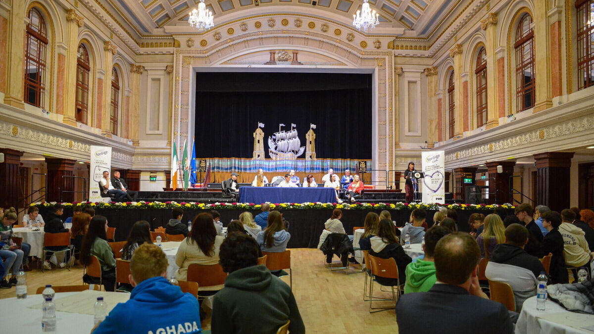 PICTURES: Young people gather to Have Their Say in City Hall 
