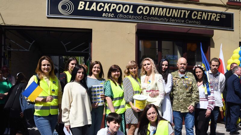 'They may never feel happy here, but they might feel safe': Ukrainian support hub opens in Blackpool 'They may never feel happy here, but they might feel safe': Ukrainian support hub opens in Blackpool