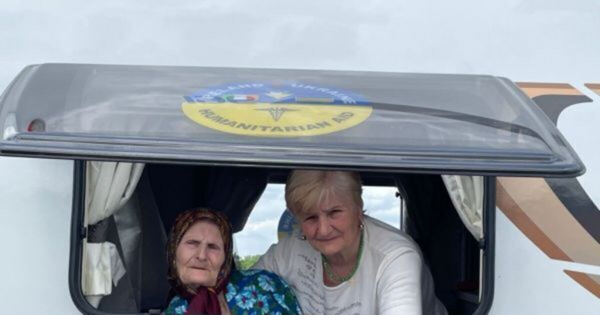 Woman who rescued mother and grandmother (99) from Ukraine due back in Meath today - Vimarsana News