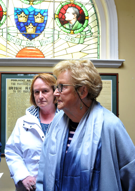 Sheila Healy with her daughter Helen Slattery at Collins Barracks Cork. Picture: Larry Cummins Sheila Healy with her daughter Helen Slattery at Collins Barracks Cork. Picture: Larry Cummins