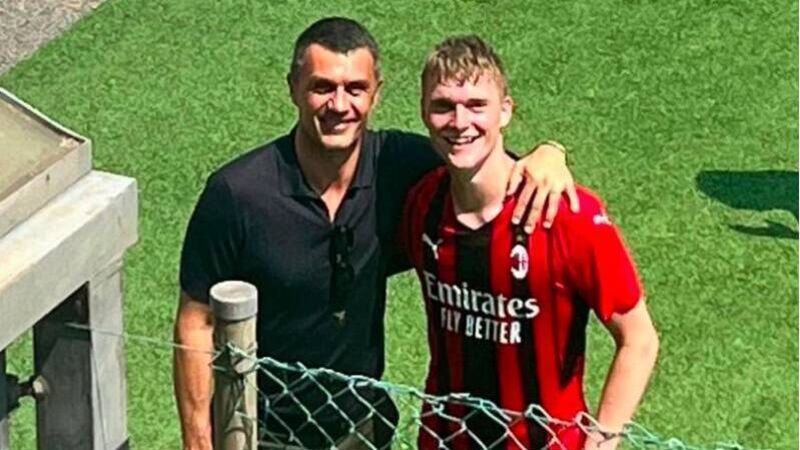 Cathal Heffernan and Paolo Maldini: Cork City tyro learning from the best at AC Milan Cathal Heffernan and Paolo Maldini: Cork City tyro learning from the best at AC Milan