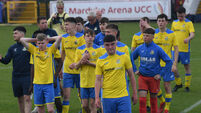 Carrigaline U16s edged out by Home Farm in National Cup decider at Turner's Cross