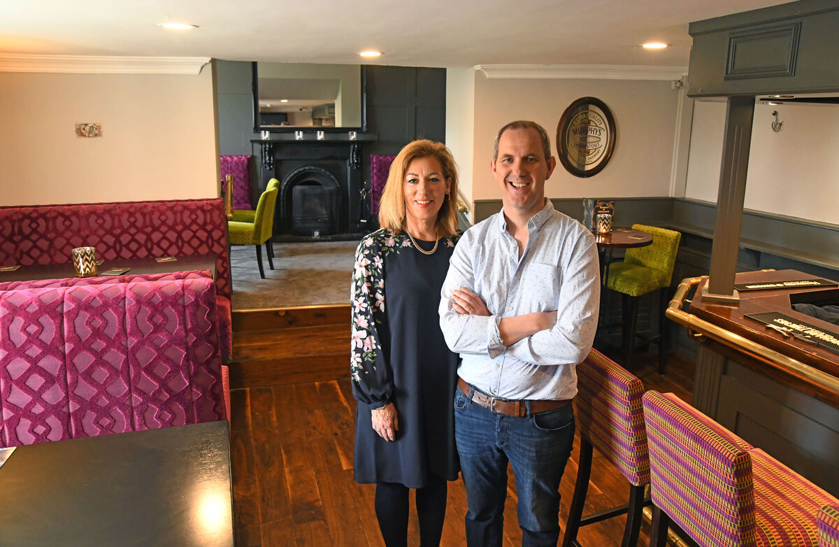 John and Catherine Buckley, owners, in the renovated lounge. Picture: Denis Minihane. John and Catherine Buckley, owners, in the renovated lounge. Picture: Denis Minihane.