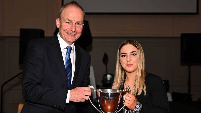 Kanturk comes out in huge numbers to honour one of their own, and one of Europe's best boxers, Katie O'Keeffe