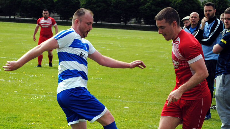 John Paul O’Sullivan strike settles AOH Cup semi-final win for Grattan over Village United