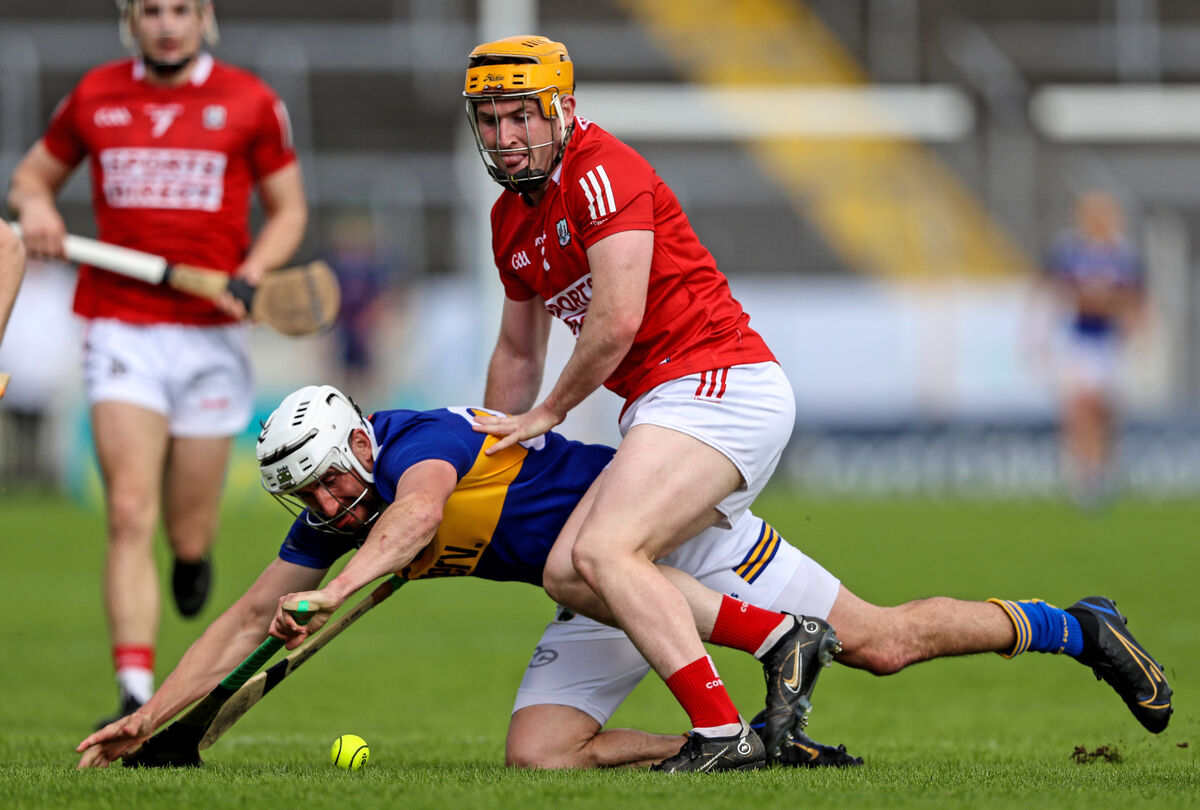 Denis Maher is tackled by Niall O’Leary. Picture: INPHO/Evan Treacy Denis Maher is tackled by Niall O’Leary. Picture: INPHO/Evan Treacy