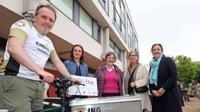 Three stops in Cork for dynamic duo cycling 800km in five days