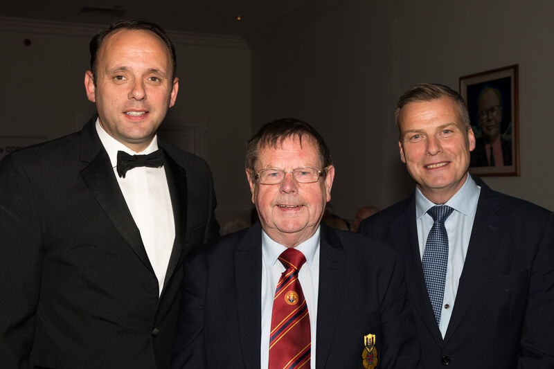 Aaron Mansworth, MD Trigon Group, Tom Fitzgerald, Cork AUL, and Roger Russell, Metropole Hotel. Picture: David Creedon