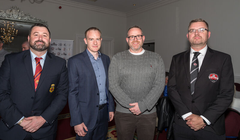 Paul Pepper, Aaron Twohig, Lloyd Fitzgerald and Anthony Golden. Picture: David Creedon