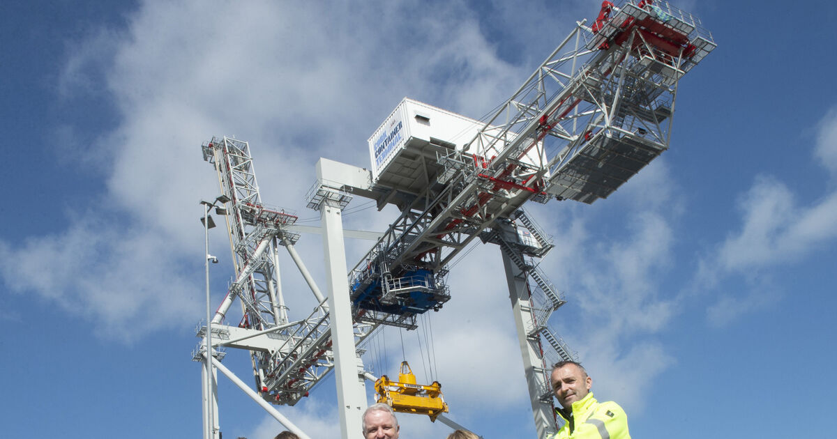 Port of Cork cranes named after pair of folklore giants - Vimarsana News