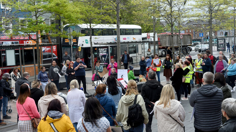 Cork protest over lack of help for children with disabilities