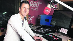 <p class="contextmenu internal_Caption">Former world champion race walker turned Red FM breakfast radio presenter Rob Heffernan anchors the Secret Sound segment</p>
