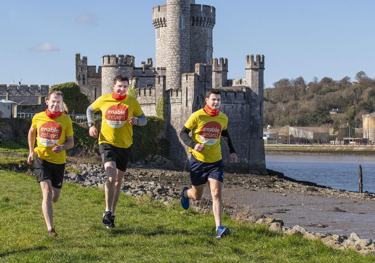 Colleagues from BioMarin Fiachra Lynn and Kevin O'Mahony have teamed up with Mark Smyth, Accenture to run Cork City Marathon on June 5th in support of Enable Ireland. Photo: Gerard McCarthy. Colleagues from BioMarin Fiachra Lynn and Kevin O'Mahony have teamed up with Mark Smyth, Accenture to run Cork City Marathon on June 5th in support of Enable Ireland. Photo: Gerard McCarthy.