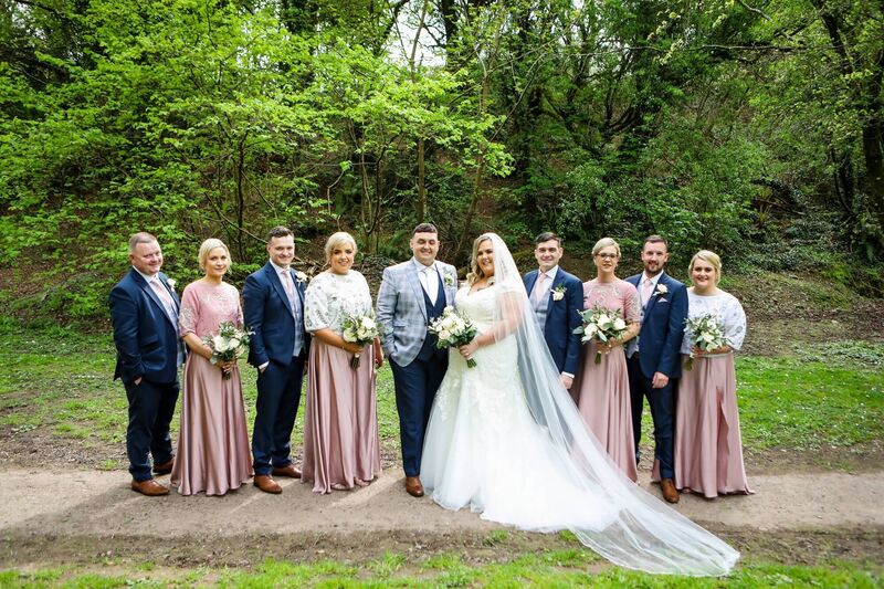 The bridal party included bridesmaids Shona, Katie and Michelle and maid of honour Noelle. Malcolm’s groomsmen were Adam, Darren and Wayne and his best man was Keith, his best friend for 26 years. The bridal party included bridesmaids Shona, Katie and Michelle and maid of honour Noelle. Malcolm’s groomsmen were Adam, Darren and Wayne and his best man was Keith, his best friend for 26 years.
