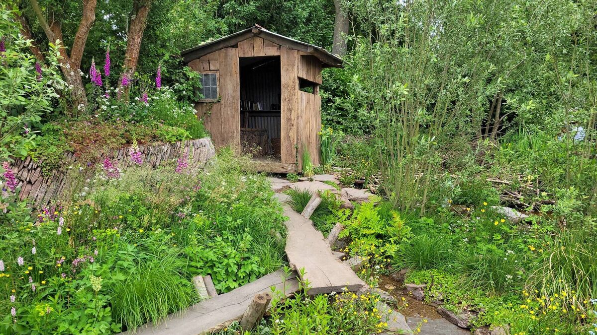 Don't feel the pressure for perfection in the garden... aim more towards gardening with nature