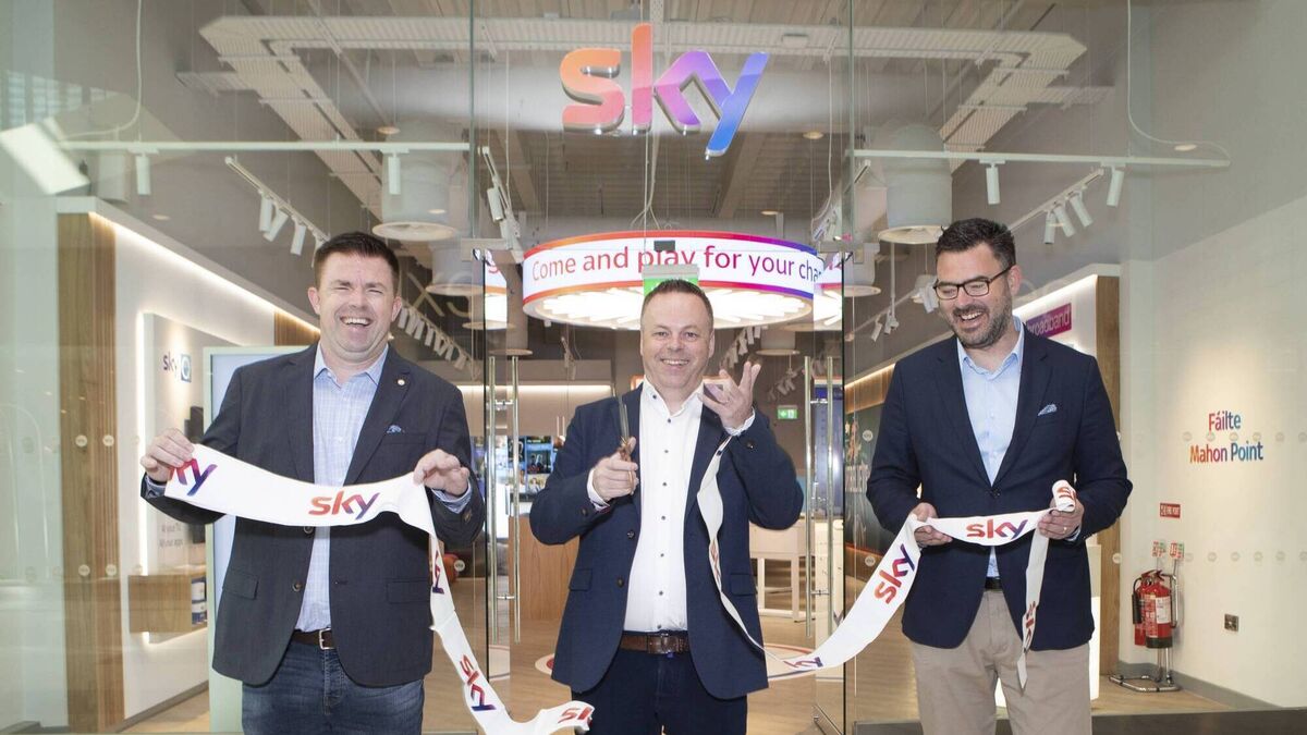 Sky opens flagship store at Mahon Point shopping centre