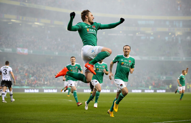 Cork's Kieran Sadlier celebrates scoring. Picture: INPHO/Ryan Byrne Cork's Kieran Sadlier celebrates scoring. Picture: INPHO/Ryan Byrne