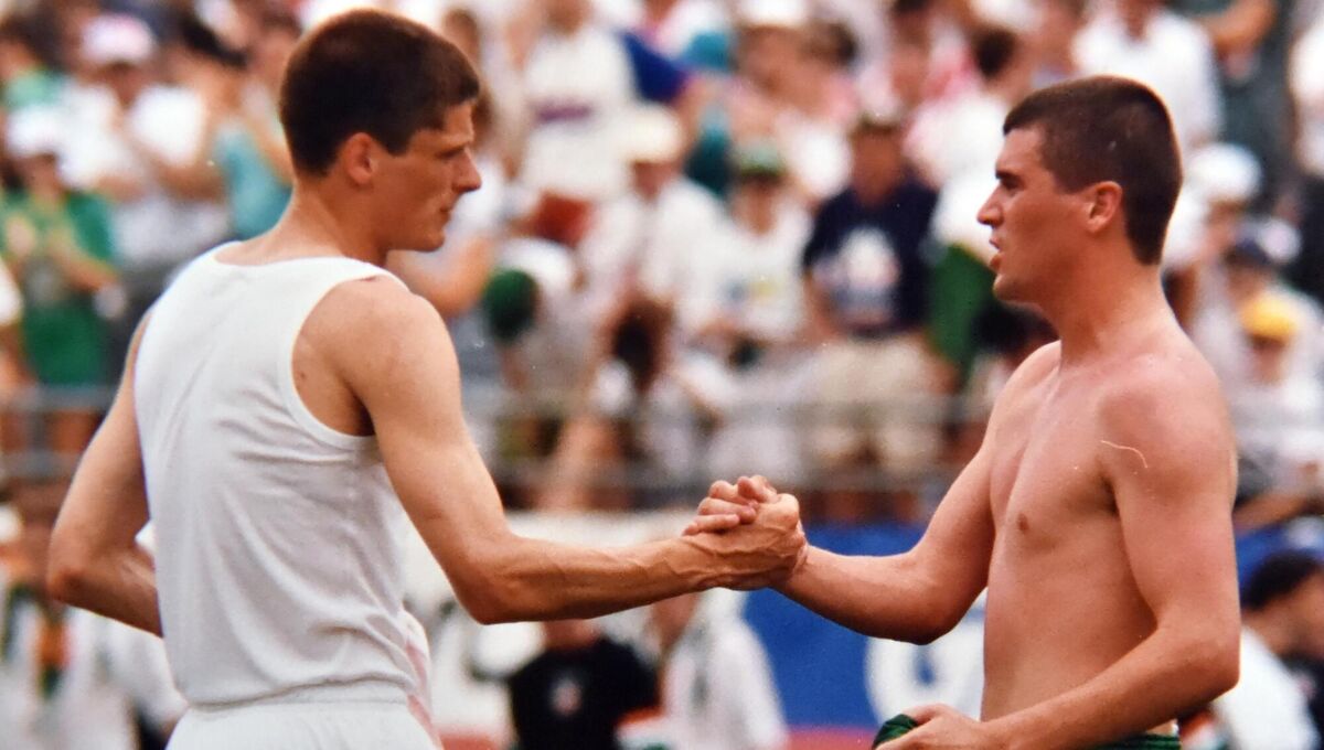 Roy Keane at World Cup 1994. Picture: Eddie O'Hare