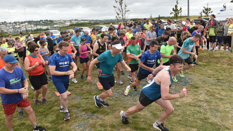 Pictures: 300 walk and run from Haulbowline to Holland Park in aid of Down Syndrome Centre Cork