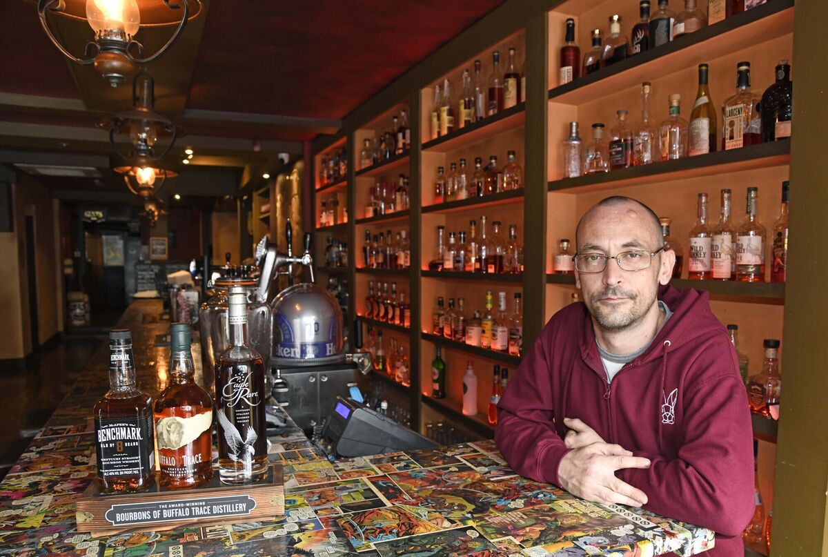 Stephen Vaughan, owner, White Rabbit, MacCurtain St., Cork. Picture Denis Minihane. Stephen Vaughan, owner, White Rabbit, MacCurtain St., Cork. Picture Denis Minihane.