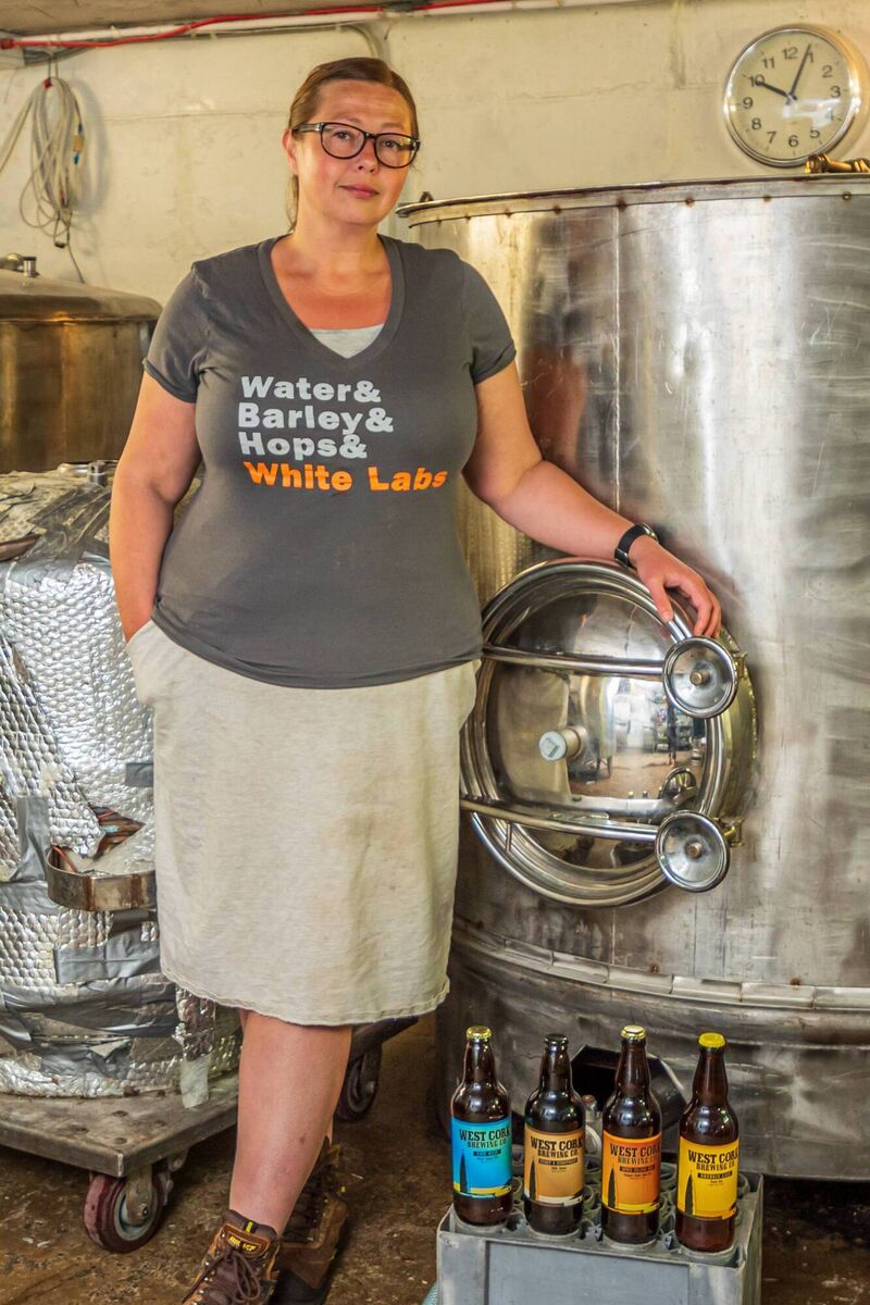 Terra at the brewing company in Baltimore, West Cork/ Picture:  Anne Marie Cronin Photography