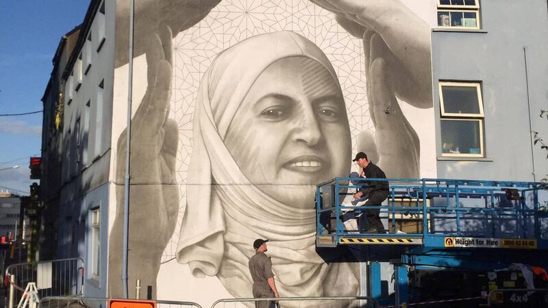 ‘Spectacular and compassionate’ mural installed in Cork city centre