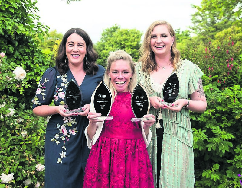 Network Ireland West Cork Businesswoman of the Year Awards 2022 Winners. Left to Right, Sharon Huggard, (The Style Coach) Winner of the Emerging New Businesswoman Category, Majella Galvin, (DNG Galvin) Winner of the Employee Shining Star Category and the Power Within Champion Category and Anna Groniecka (Anna Groniecka Photography) Winner of the Creative Professional Category. Picture: by theheadshotguy.ie Network Ireland West Cork Businesswoman of the Year Awards 2022 Winners. Left to Right, Sharon Huggard, (The Style Coach) Winner of the Emerging New Businesswoman Category, Majella Galvin, (DNG Galvin) Winner of the Employee Shining Star Category and the Power Within Champion Category and Anna Groniecka (Anna Groniecka Photography) Winner of the Creative Professional Category. Picture: by theheadshotguy.ie