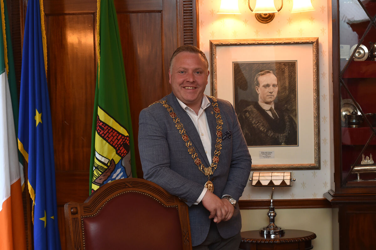  The Lord Mayor of Cork, Cllr Colm Kelleher at the City Hall, Cork. Picture Dan Linehan