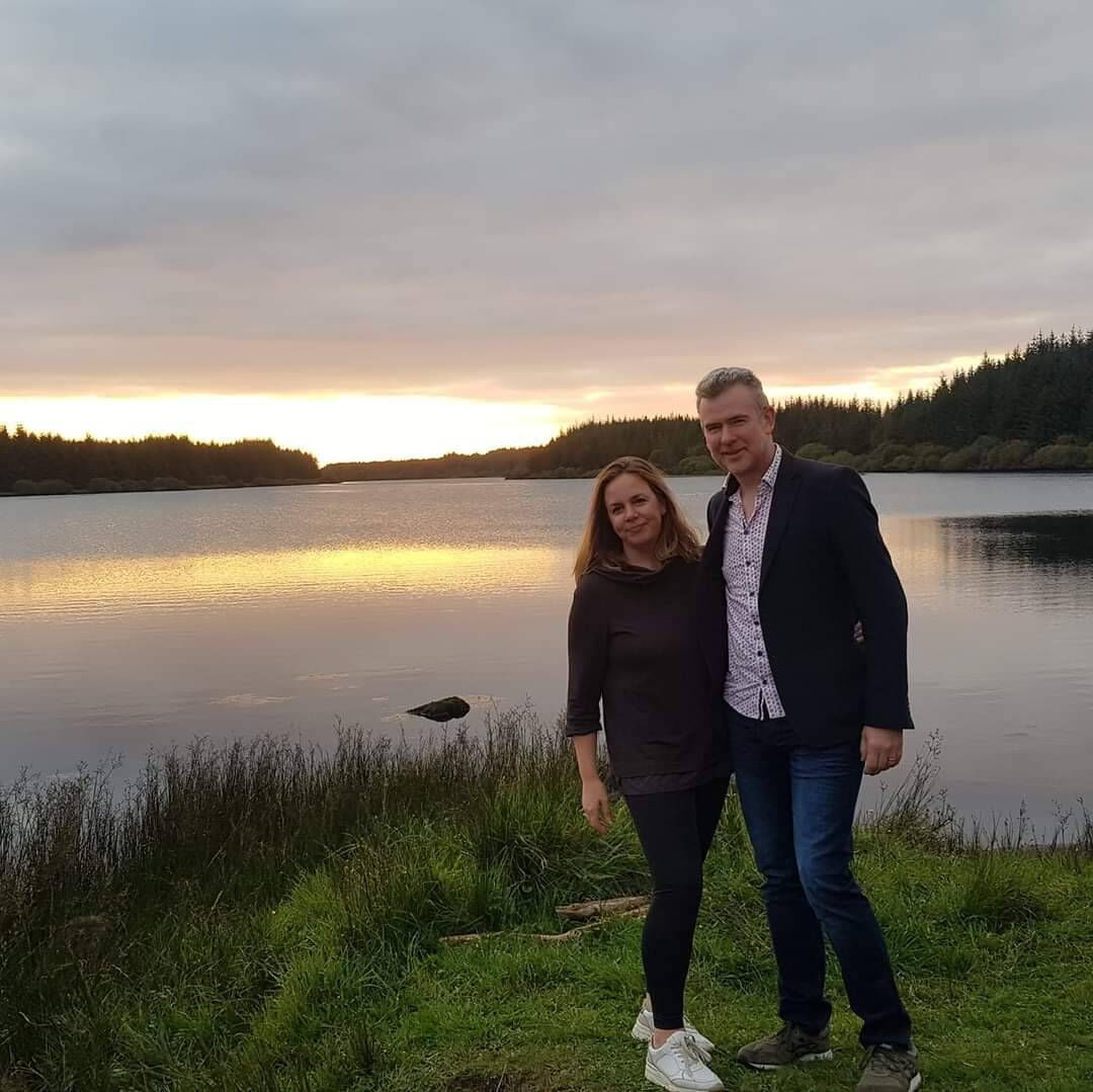 Susan McCarthy and Fergus McCarthy. Susan McCarthy and Fergus McCarthy.