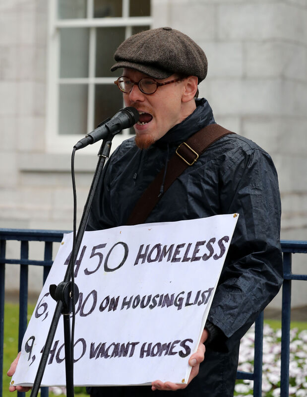  Gary Baus, member of the Cork Branch of the National Homeless &amp; Housing Coalition (NHHC).