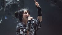 Billie Eilish protests US abortion ruling during history-making Glastonbury set
