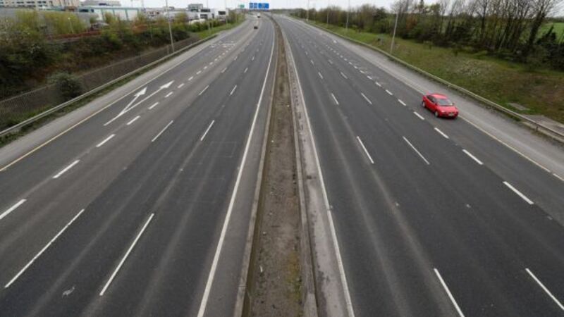 Woman hospitalised after crash on Dublin's M50 Woman hospitalised after crash on Dublin's M50
