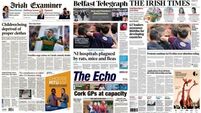 What the papers say: Monday's front pages