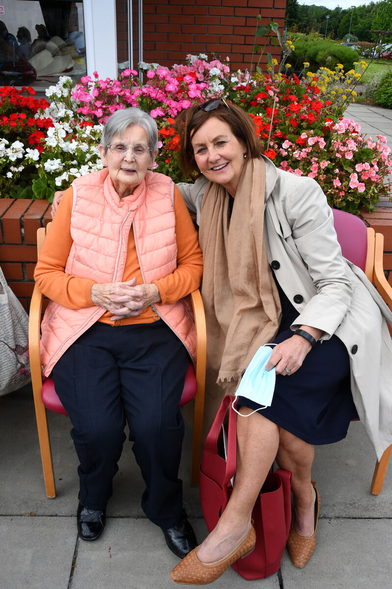 From left, Christina Hill and daughter Anne Skuse at the celebration. From left, Christina Hill and daughter Anne Skuse at the celebration.