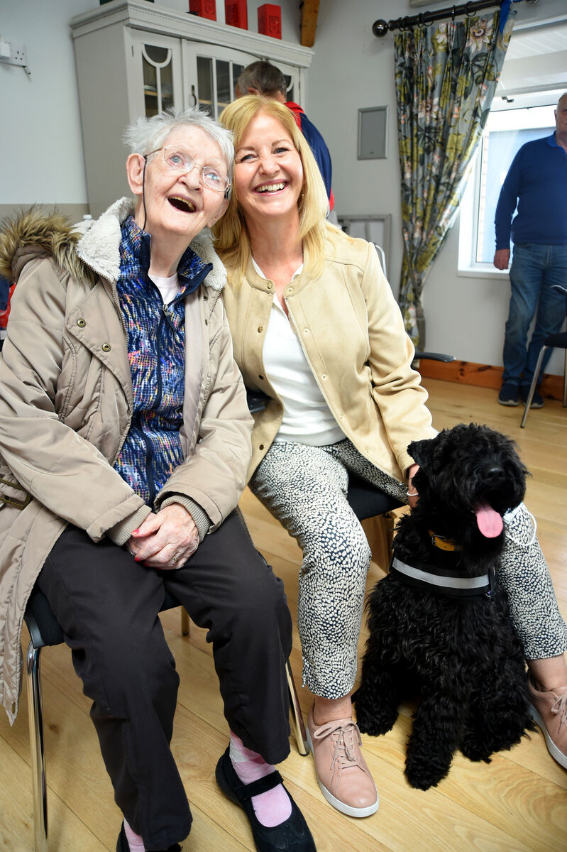 Ann Foley, Blackrock shares a laugh with daughter Colette Slocum. Ann Foley, Blackrock shares a laugh with daughter Colette Slocum.