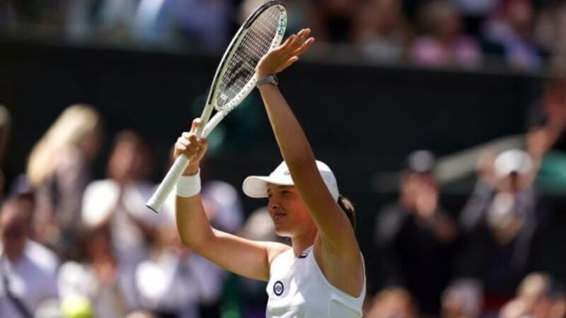 Iga Swiatek wins again but doesn’t consider herself on level of Williams sisters