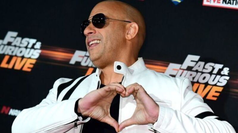 Vin Diesel updates fans from James Corden’s Late Late Show in London