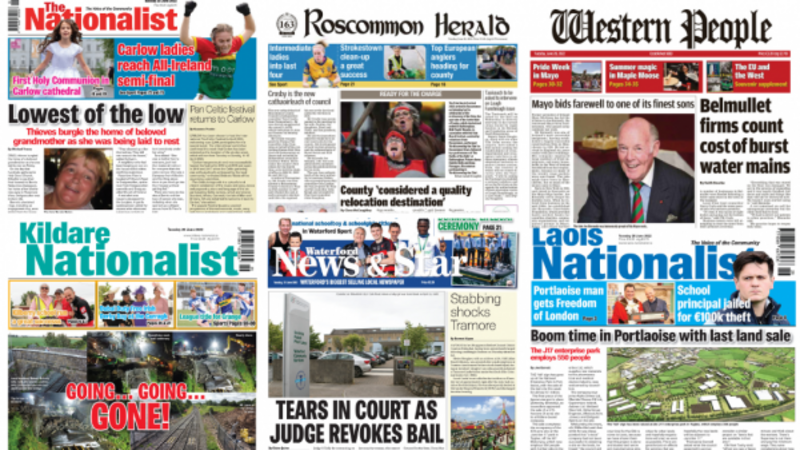 What the regional papers say: 'Lowest of the low' thieves and 'boom time' in Laois What the regional papers say: 'Lowest of the low' thieves and 'boom time' in Laois