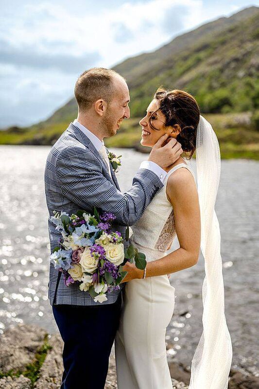 The couple first met when they worked together.