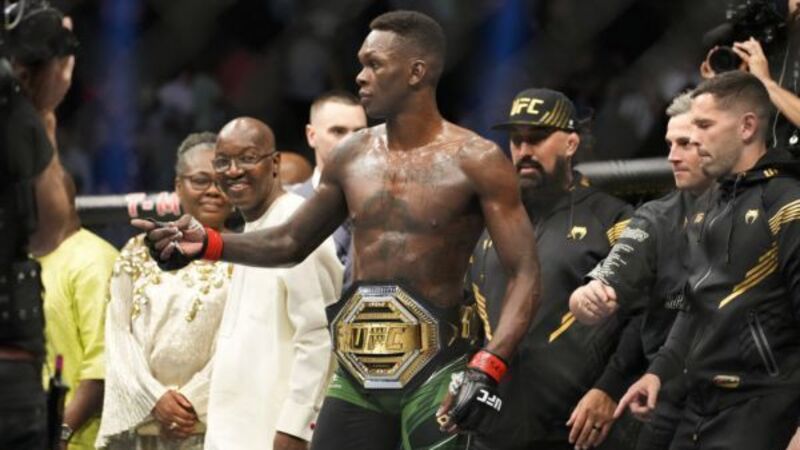 Israel Adesanya defends middleweight title with win over Jared Cannonier Israel Adesanya defends middleweight title with win over Jared Cannonier