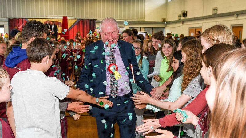 'I got a huge send off on the last day of school': Slán to Seán after 38 years 'I got a huge send off on the last day of school': Slán to Seán after 38 years